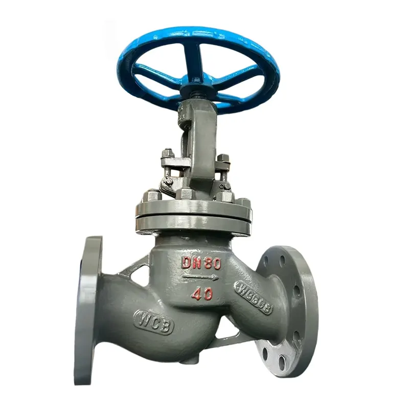 කාබන් වානේ ජාතික සම්මත Flange Globe Valve