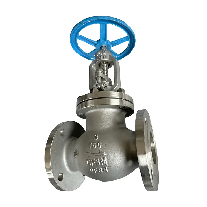 මල නොබැඳෙන වානේ 316l Flanged Globe Valve